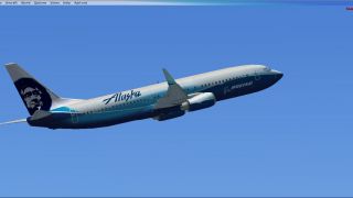 Screenshot 2 — Alaska Airlines Boeing 737-800 Mega-Pack