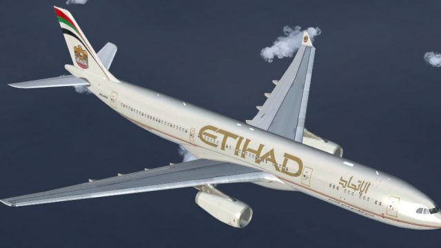 Screenshot 1 — Etihad Airways Airbus A330-343X