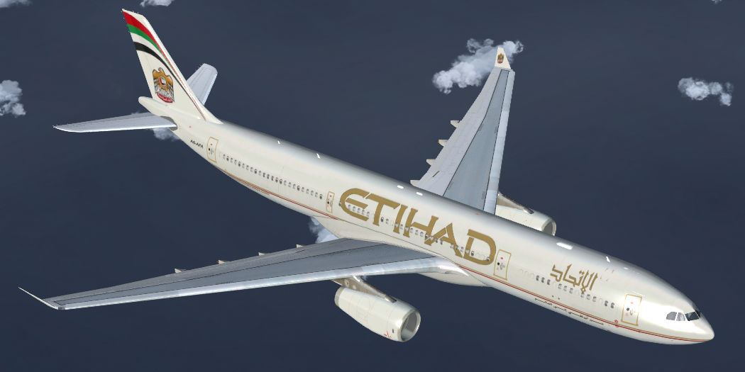 Etihad Airways Airbus A330 343x For Fsx