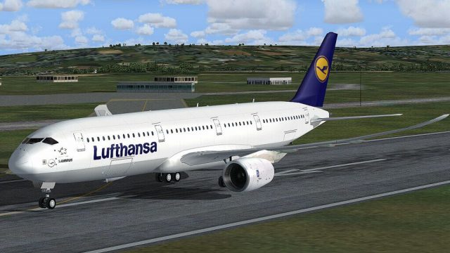 Screenshot 1 — Aeroflot Airbus A350