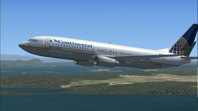 Screenshot 1 — Continental Airlines 