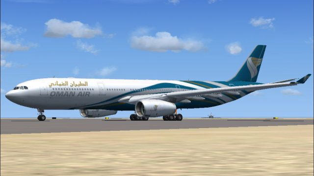 Screenshot 1 — Oman Air Airbus A330-300
