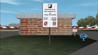 Screenshot 5 — FS2004/2 scenery. Colmar-Meyenheim Military Airbase (LFSC)