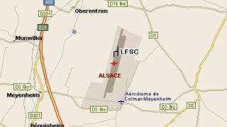 Screenshot 7 — FS2004/2 scenery. Colmar-Meyenheim Military Airbase (LFSC)