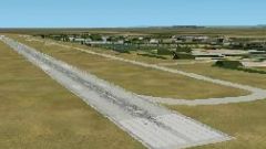Screenshot 8 — FS2004/2 scenery. Colmar-Meyenheim Military Airbase (LFSC)