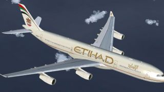 Screenshot 1 — Etihad Airways Airbus A340-313X