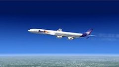 Screenshot 1 — Fedex Airbus A340