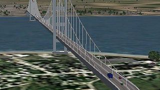 Screenshot 1 — Humber Bridge Scenery, UK