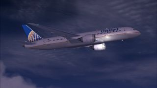 Screenshot 3 — United Airlines Boeing 787-8 V2