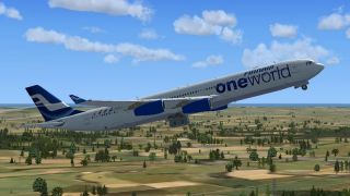 Screenshot 2 — Finnair Airbus A340-313X