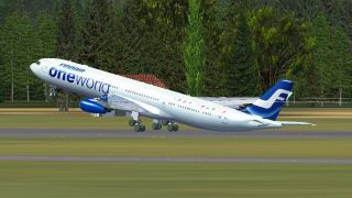 Screenshot 1 — Finnair Airbus A340-313X