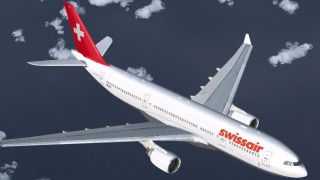 Screenshot 1 — Swissair Airbus A330-223