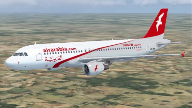 Screenshot 1 — Air Arabia Maroc A320-214