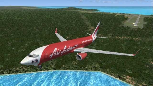 Screenshot 1 — Thai AirAsia Boeing 737-800