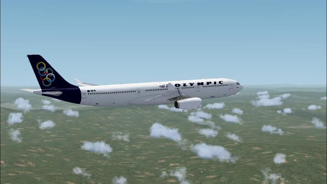 Screenshot 1 — Olympic Airbus A330-300