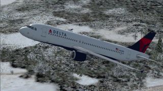 Screenshot 1 — Delta Airlines Airbus A320