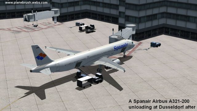 Screenshot 1 — Spanair Airbus A321 OC