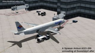 Screenshot 1 — Spanair Airbus A321 OC