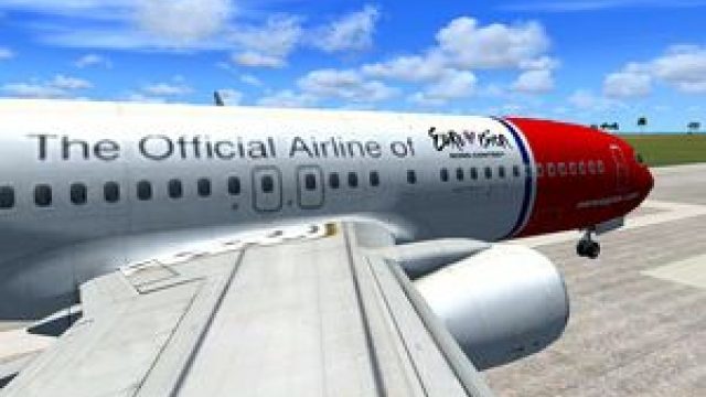 Screenshot 1 — Norwegian Air Shuttle Boeing 737-800 LN-NOT