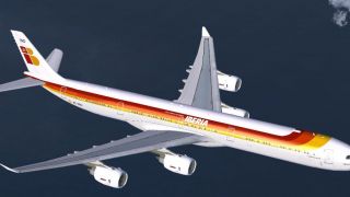 Screenshot 1 — Iberia Airbus A340-642 EC-INO