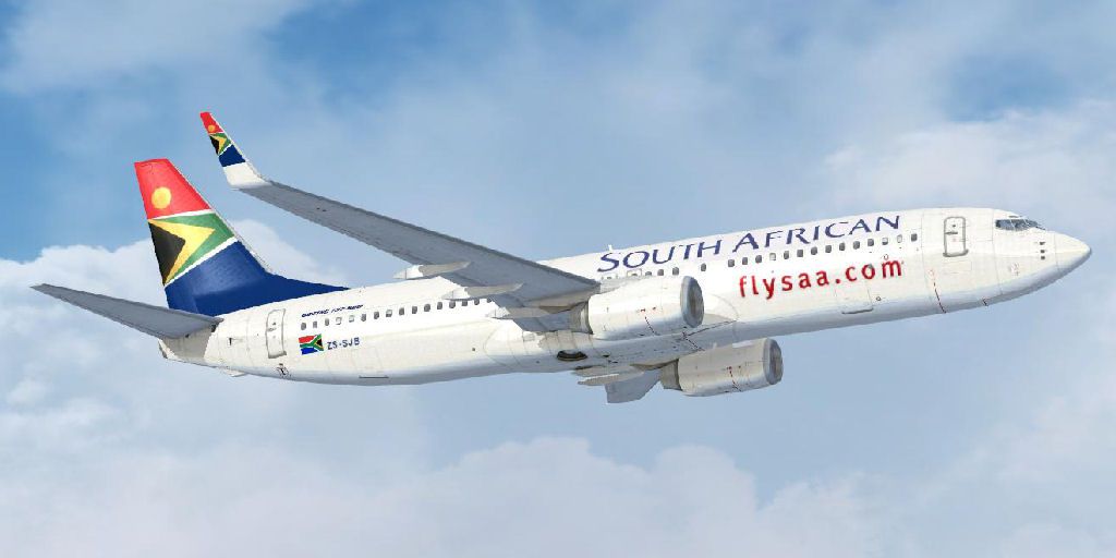 South African Airways Boeing 737-800 ZS-SJB for FSX