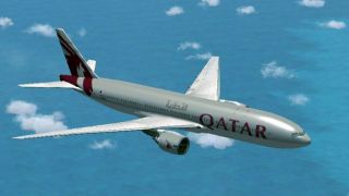 Screenshot 2 — Qatar Airways Boeing 777-2DZ/LR