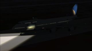 Screenshot 4 — United Airlines Boeing 747-400 NC