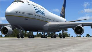 Screenshot 3 — United Airlines Boeing 747-400 NC