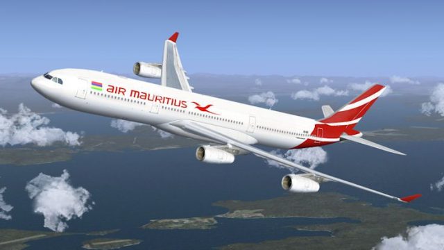 Screenshot 1 — Airbus A340-300 Air Mauritius Repaint