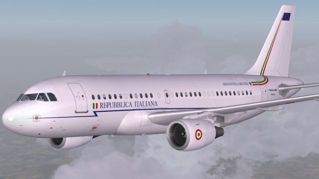 Screenshot 1 — Repubblica Italiana Airbus A319-115X CJ