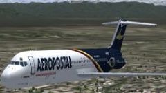 Screenshot 1 — Aeropostal Douglas DC-9-50