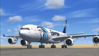 Screenshot 3 — EgyptAir Airbus A340-500