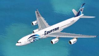 Screenshot 4 — EgyptAir Airbus A340-500