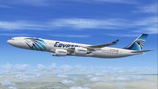 Screenshot 5 — EgyptAir Airbus A340-500