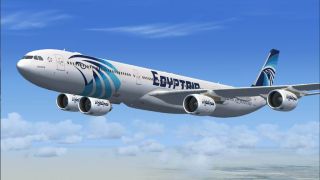 Screenshot 5 — EgyptAir Airbus A340-600