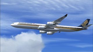 Screenshot 7 — Singapore Airlines Airbus A340-600