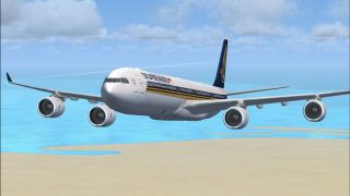 Screenshot 4 — Singapore Airlines Airbus A340-600