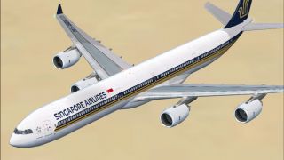 Screenshot 1 — Singapore Airlines Airbus A340-600