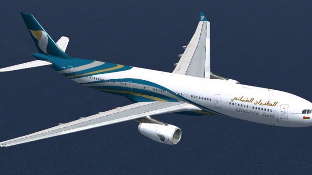 Screenshot 1 — Oman Air Airbus A330-343X