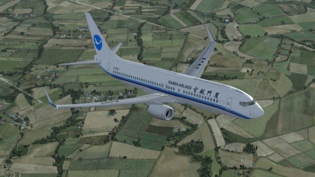 Screenshot 1 — Xiamen Airlines Boeing 737-800