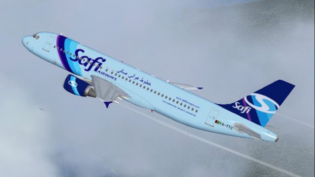 Screenshot 1 — Safi Airways Airbus A320-212