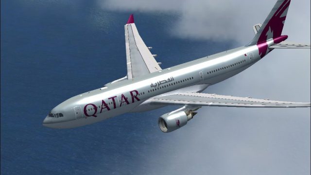 Screenshot 1 — Qatar Airways Airbus A330-200