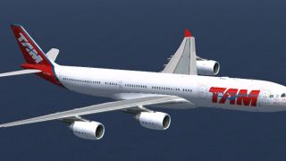 Screenshot 1 — Tam Linhas Aereas A340-541