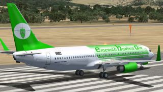 Screenshot 1 — Emerald Harbor Air Boeing 737-800