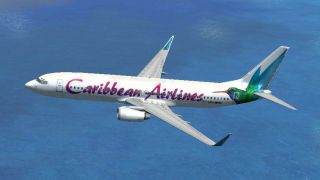 Screenshot 1 — Caribbean Airlines Boeing 737-800