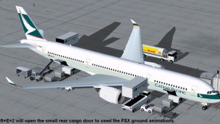 Screenshot 2 — Cathay Pacific Airbus A350-900 XWB