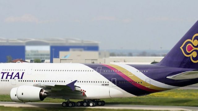 Screenshot 1 — Thai Airways Airbus A380