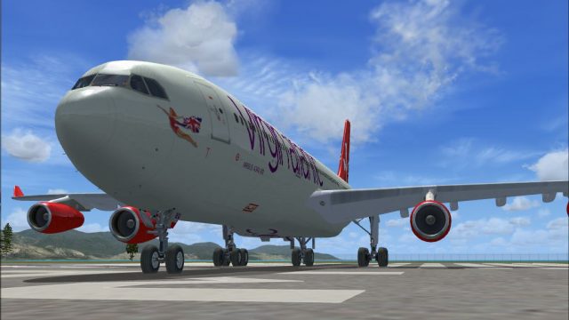 Screenshot 1 — Virgin Atlantic Airways Airbus A340-300