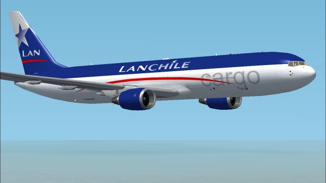 Screenshot 1 — FS2004/2 Lan Cargo B767-300 GE cargo