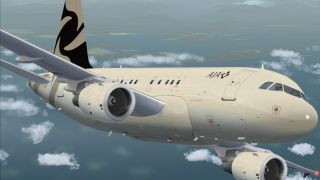 Screenshot 1 — Al Jaber Aviation Airbus A318-112CJ Elite